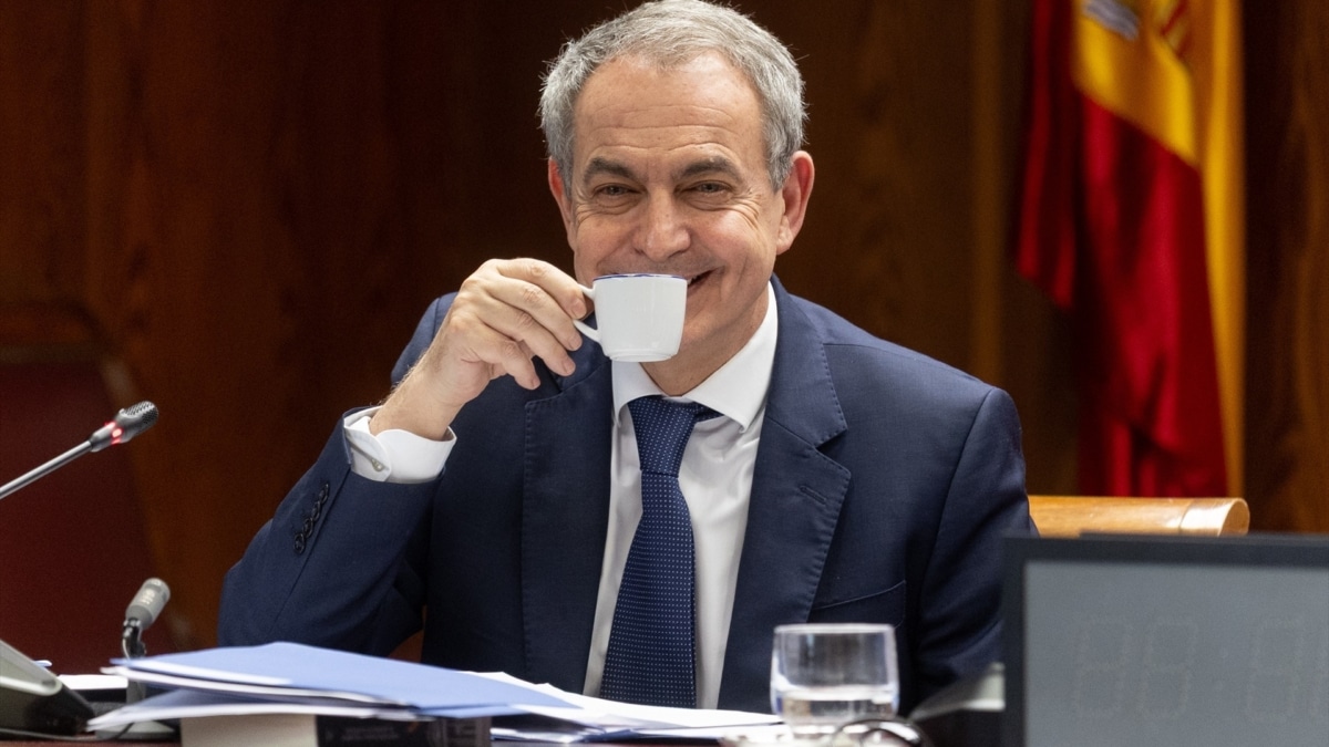 José Luis Rodríguez Zapatero, en el Senado.