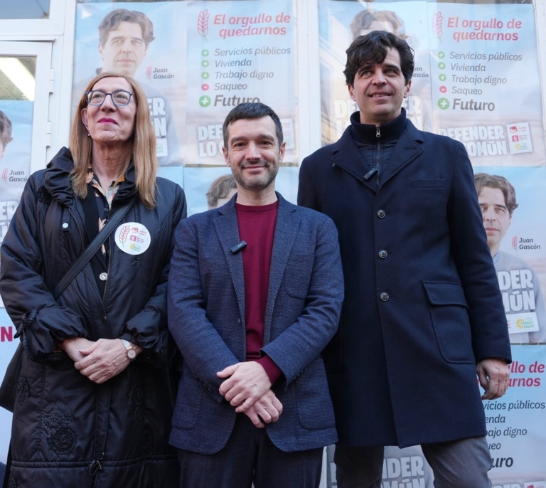 Bustinduy, optimista: "La izquierda va a estar a la altura en el año 2027"