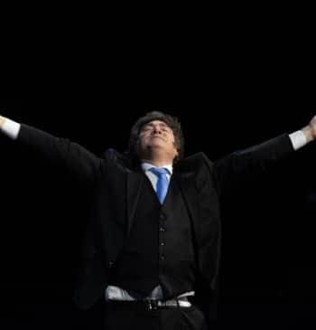 Milei llama "impresentable" a Sánchez en Madrid