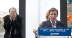 Momento incómodo de Almeida: una paloma defeca en su cabeza en pleno discurso