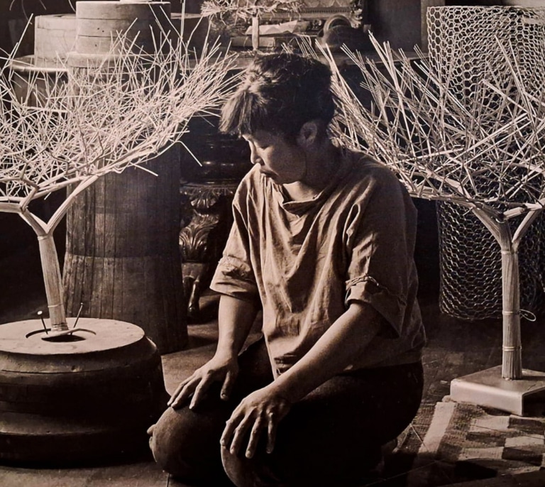 Ruth Asawa, el alambre japonés que tejió el espacio