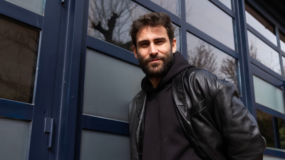 Fernando Guallar en el teatro de La Abadía