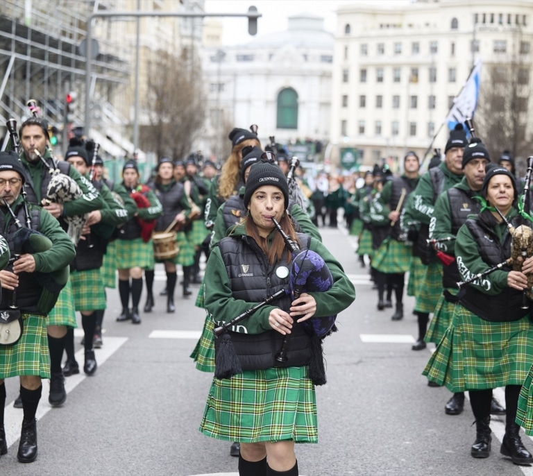 San Patricio 2026 en Madrid: programación, recorrido del desfile y calles cortadas