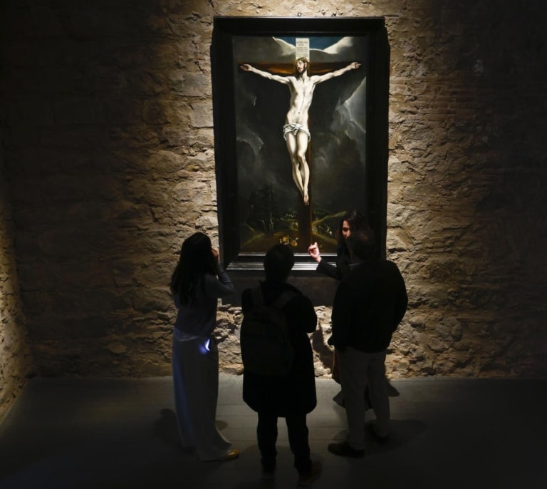 El discreto viaje de Sevilla a Barcelona de un Cristo de El Greco vendido sin que nadie se haya enterado