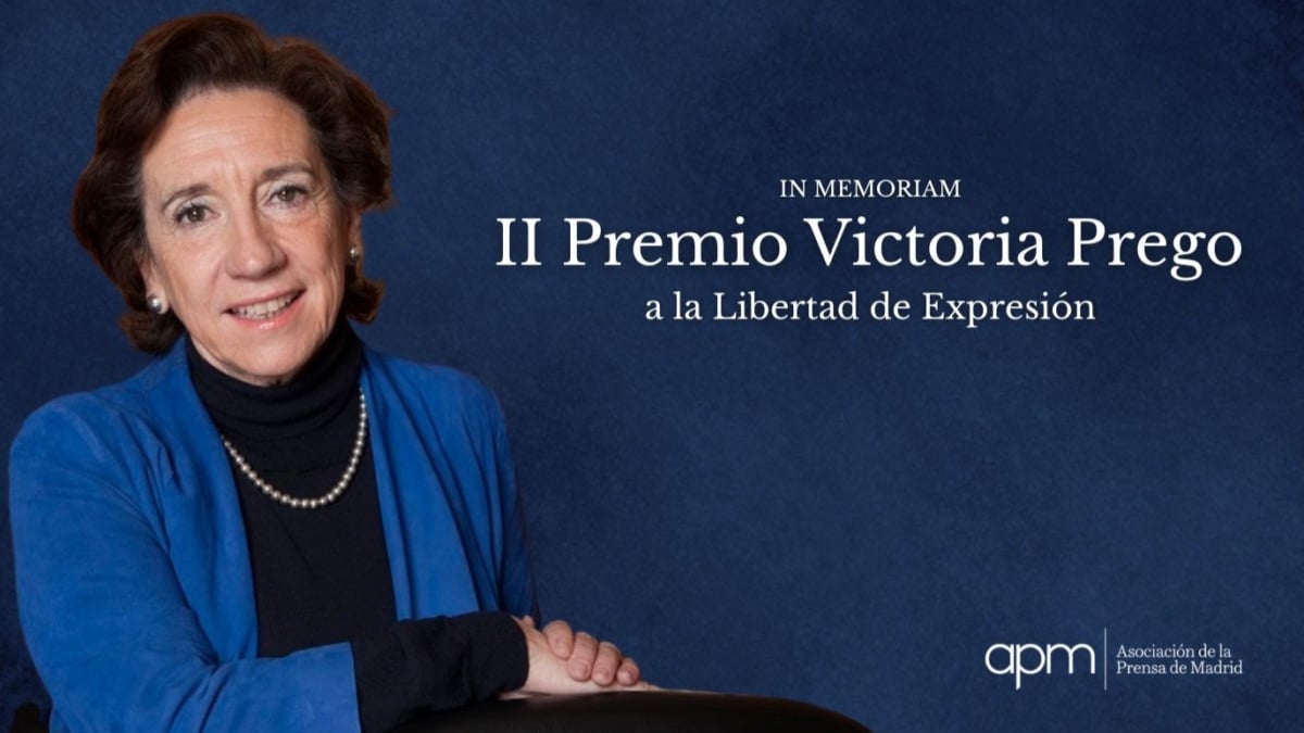Las candidaturas a la segunda edición del Premio Victoria Prego podrán presentarse hasta el 27 de marzo.