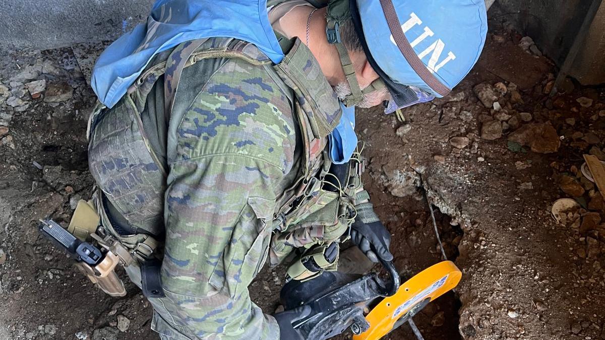 Un casco azul de la ONU muerto por el impacto de un proyectil en el sur de Líbano