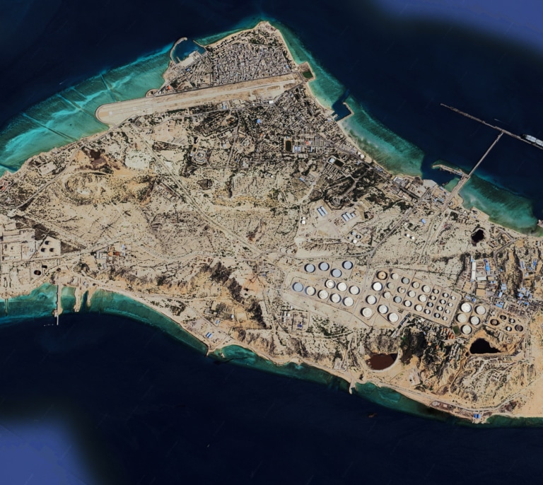 Charag, la pequeña isla iraní del Golfo Pérsico que ansía Trump y podría cambiar el curso de la guerra