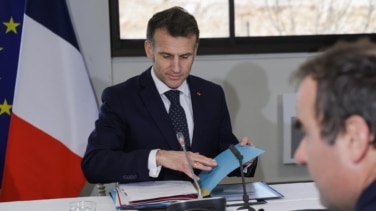 Macron anuncia la muerte de un soldado francés en un ataque en una base en norte de Irak