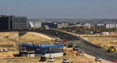 El peralte de La Monumental toma forma: así avanza la espectacular curva del circuito de F1 de Madrid