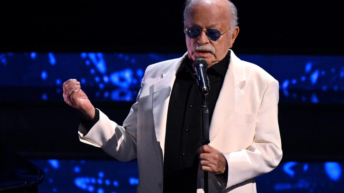 El cantante Gino Paoli.