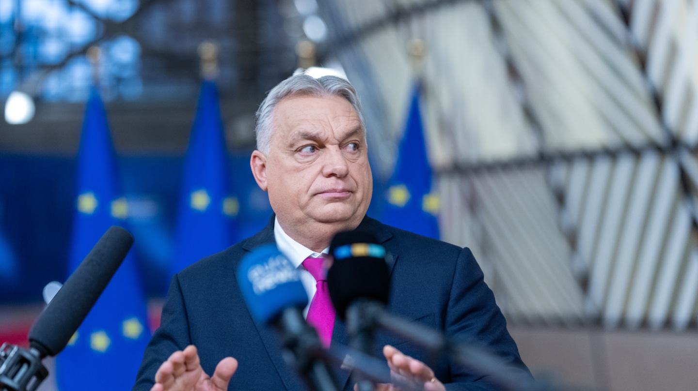 El primer ministro húngaro, Viktor Orbán, en Bruselas