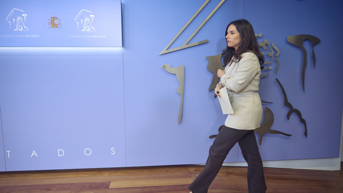 La portavoz de Vox en el Congreso, Pepa Millán