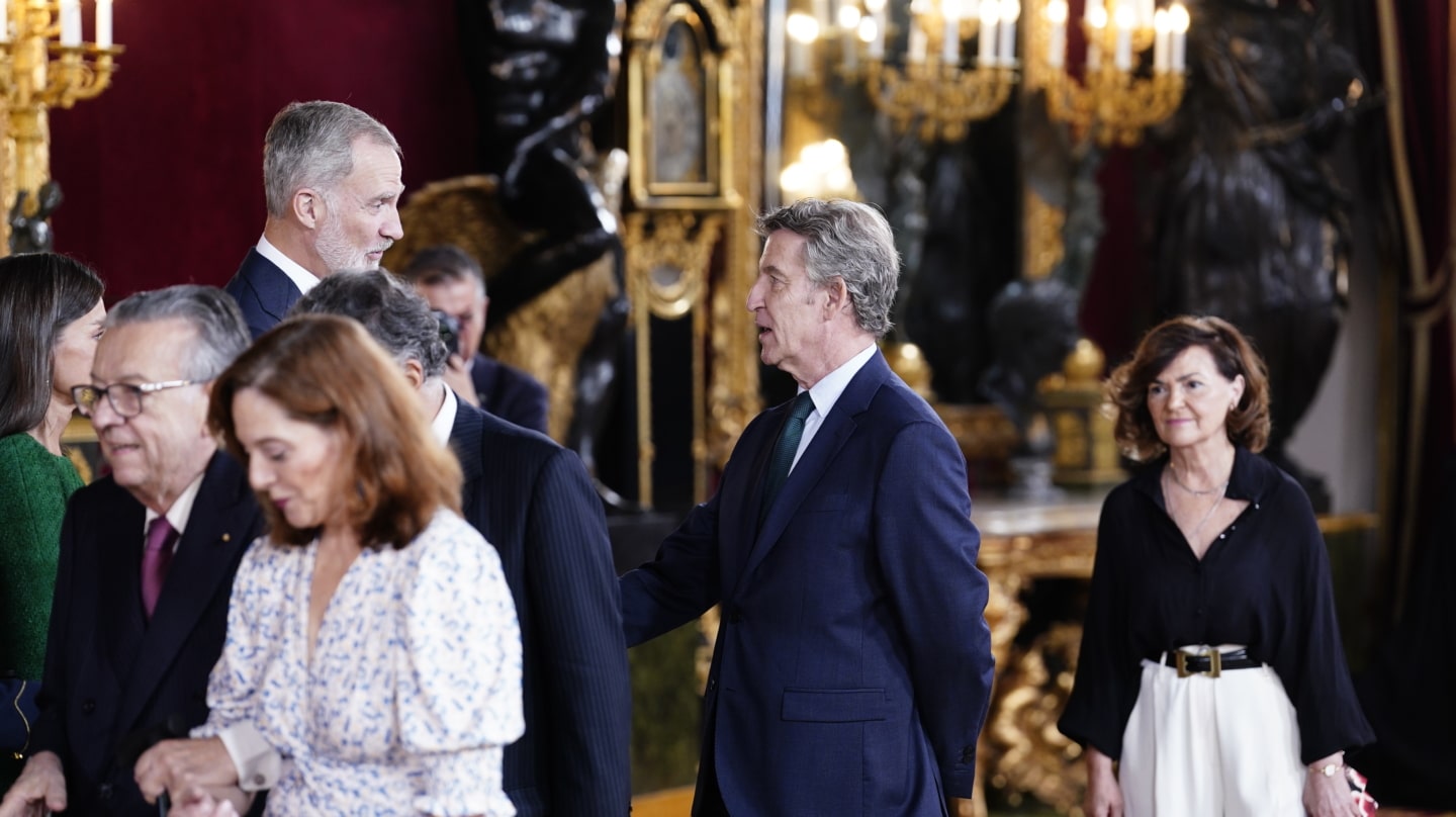 Feijóo replica al rey que se siente "orgulloso" del legado de España en la conquista de América