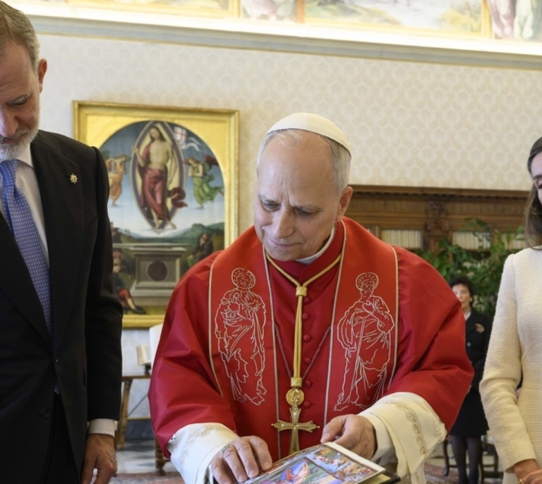 Del Vaticano a Santa María la Mayor: la visita de los Reyes a Roma, en imágenes