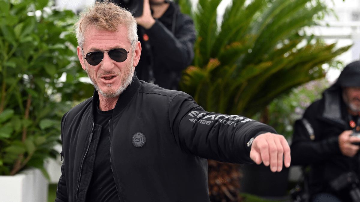 Sean Penn en Cannes.