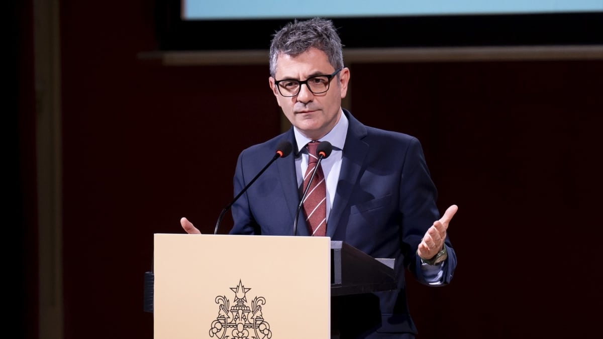 El ministro de la Presidencia, Justicia y Relaciones con las Cortes, Félix Bolaños.