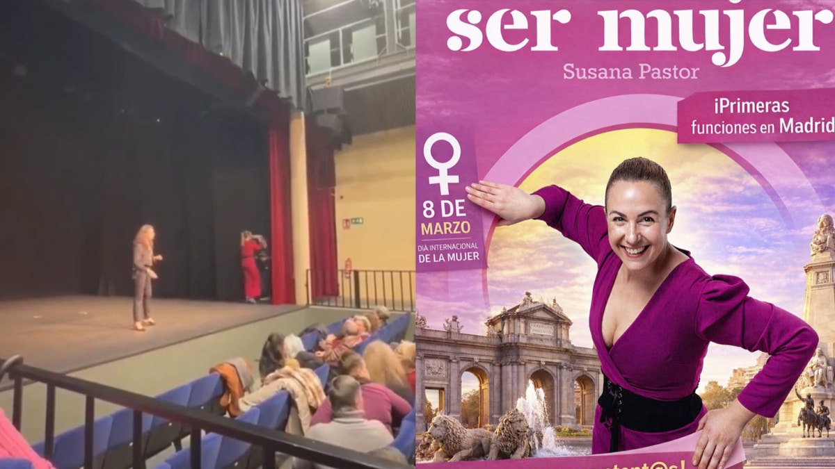 Dimite Noelia Díaz, concejala de familia de Collado Villalba, tras subirse al escenario y cancelar un monólogo feminista del 8M