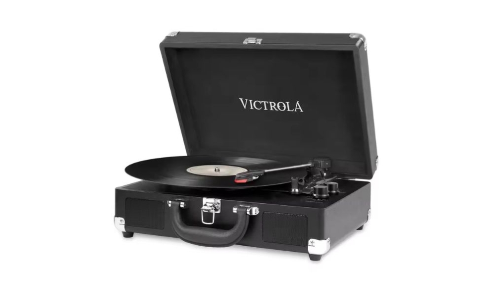 tocadiscos Victrola Suitcase
