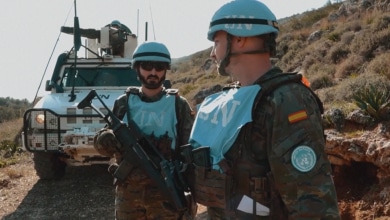Militares exigen una condena institucional a Israel tras el "ataque físico y moral" a un casco azul español en el Líbano