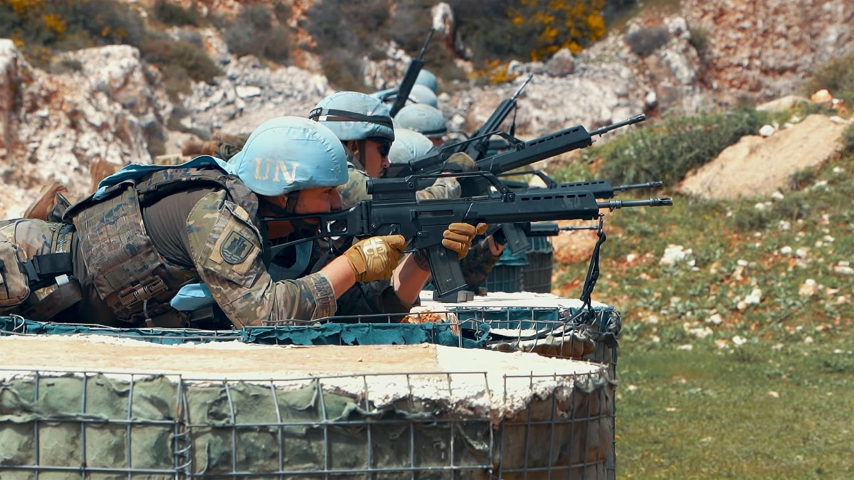 Tropas de la UNIFIL en Líbano