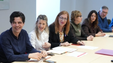 El discreto paso de Yolanda Díaz por Valladolid en busca del codiciado escaño de Sumar