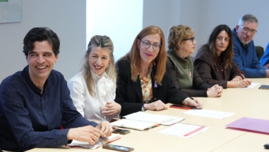 El discreto paso de Yolanda Díaz por Valladolid en busca del codiciado escaño de Sumar