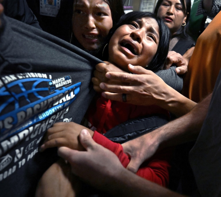 ‘Separados por el ICE’, la política migratoria de Trump Foto del Año 2026 de World Press Photo 