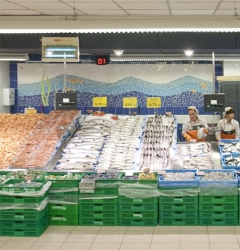 Imagen de archivo de una pescadería de Mercadona