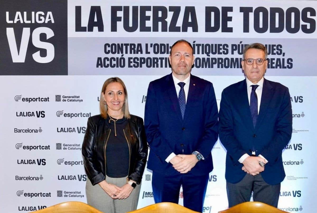 LALIGA refuerza sus acciones en la lucha contra el odio con un acuerdo con el Gobierno de Cataluña