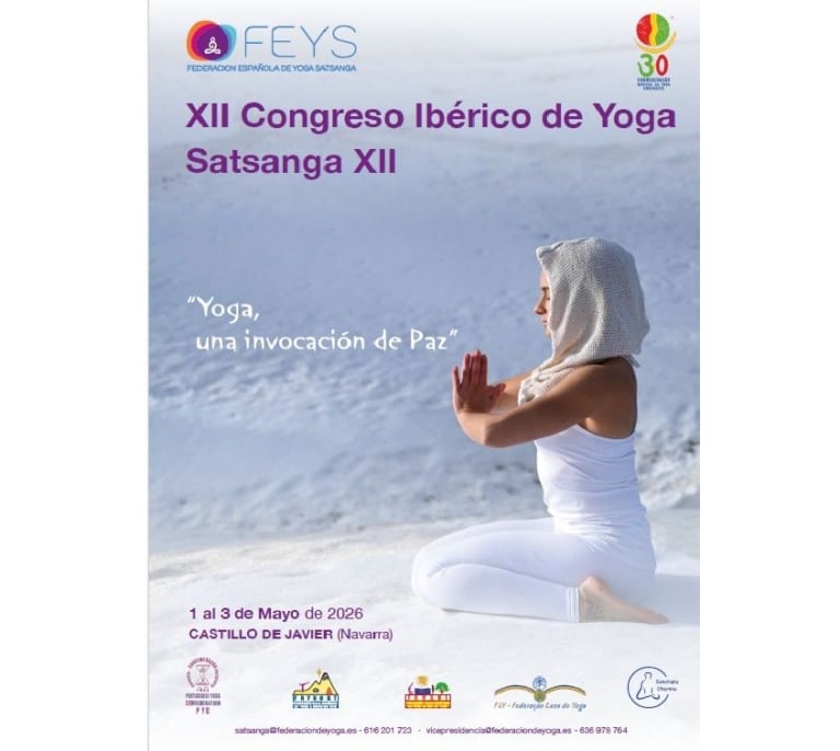 El mayor encuentro ibérico de Yoga de 2026 se celebra en el Santuario de Javier (Navarra) del 1 al 3 de mayo