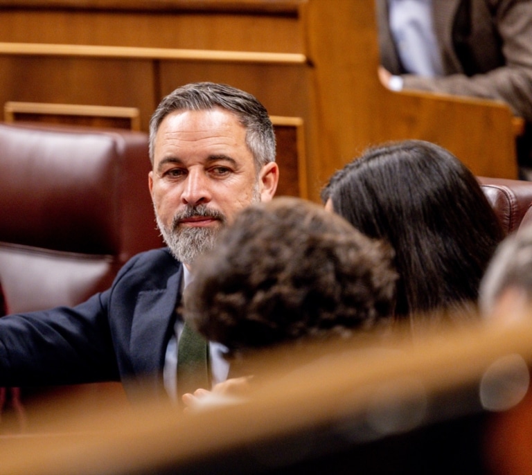 Abascal arranca la gestión de sus banderas electorales al PP de Azcón