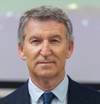 El presidente del PP, Alberto Núñez Feijóo, inaugura la jornada ‘A un año del gran apagón'.