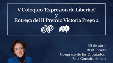 La APM celebra un coloquio sobre libertad de expresión con periodistas exiliados, en la entrega del II Premio Victoria Prego