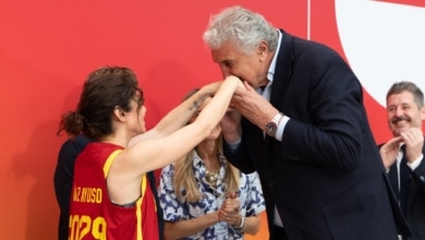 Ayuso presenta el Eurobasket 2029, que tendrá su partido inaugural en el Bernabéu