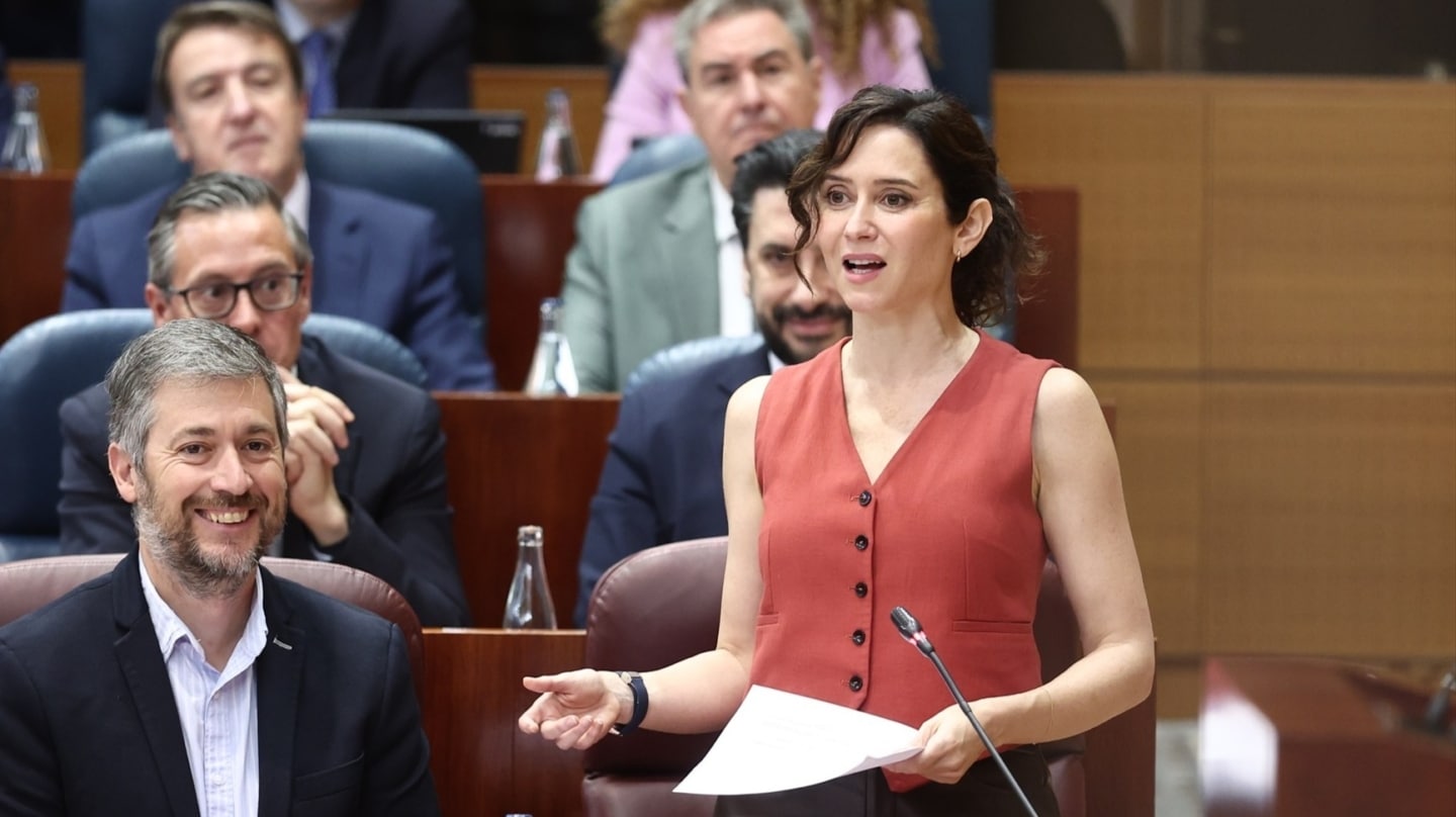 La presidenta de la Comunidad de Madrid, Isabel Díaz Ayuso