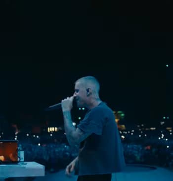 Imagen del concierto de Justin Bieber en Coachella 2026