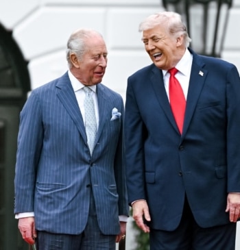 Carlos III sale en defensa de la OTAN en el Capitolio