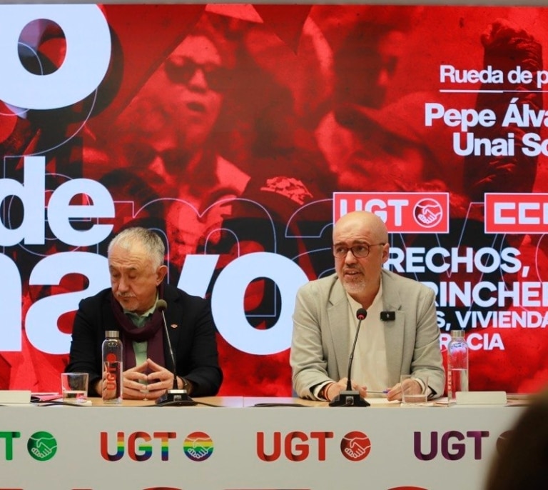 CCOO y UGT "no descartan" exigir una segunda subida del salario mínimo en 2026 si se agudiza la inflación