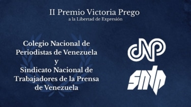 La APM otorga el Premio Victoria Prego al Colegio y al Sindicato de la Prensa de Venezuela