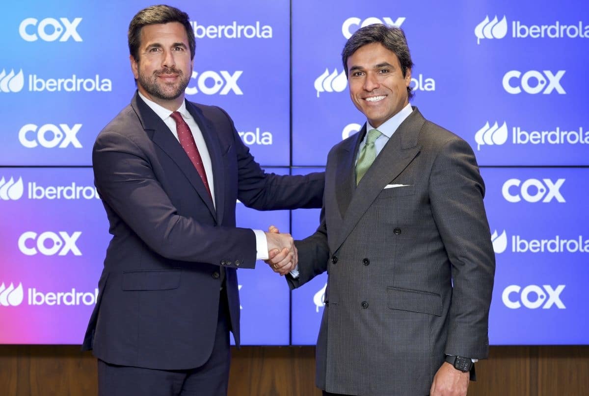 Cox cierra la compra de Iberdrola México por 3.600 millones de euros