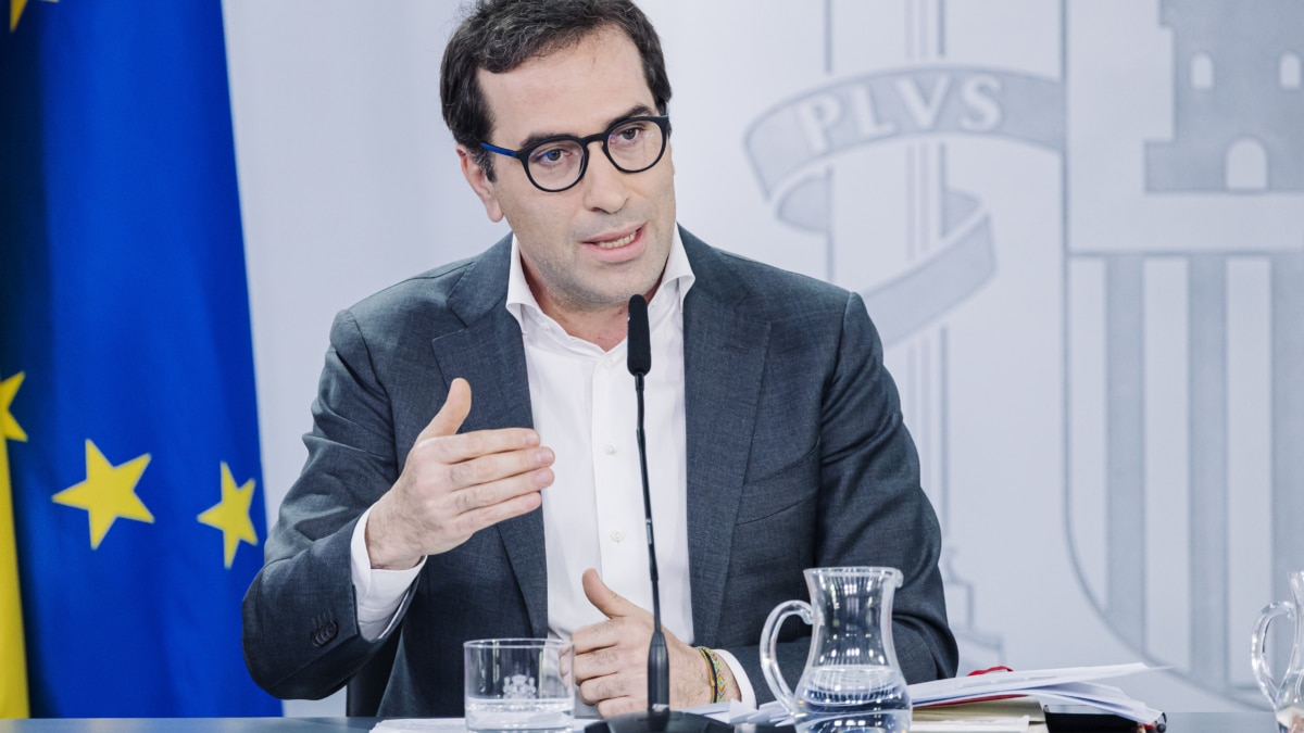 El vicepresidente primero y ministro de Economía, Comercio y Empresa, Carlos Cuerpo