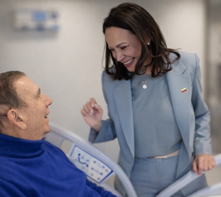 Edmundo González no podrá acompañar a María Corina en Madrid: "Llevo unos días hospitalizado"