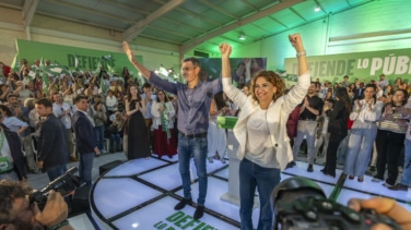 Sánchez desembarca en campaña con la regularización de inmigrantes y avisa de que Moreno privatiza la sanidad como Ayuso