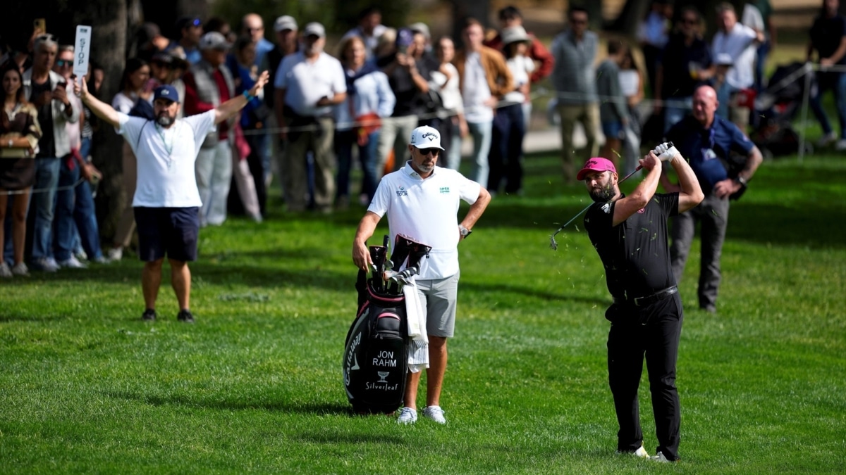 Jon Rahm durante el Open de España 2025