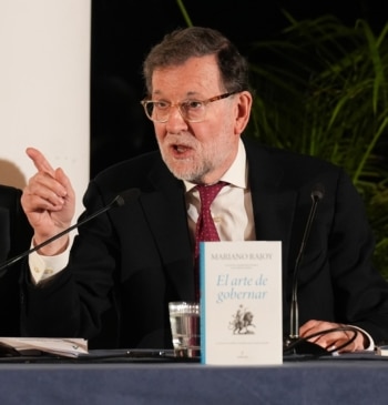 Mariano Rajoy en la presentación de su libro 'El Arte de Gobernar'