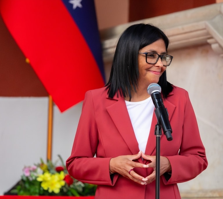 EEUU retira a Delcy Rodríguez de su lista de sancionados tras ocho años