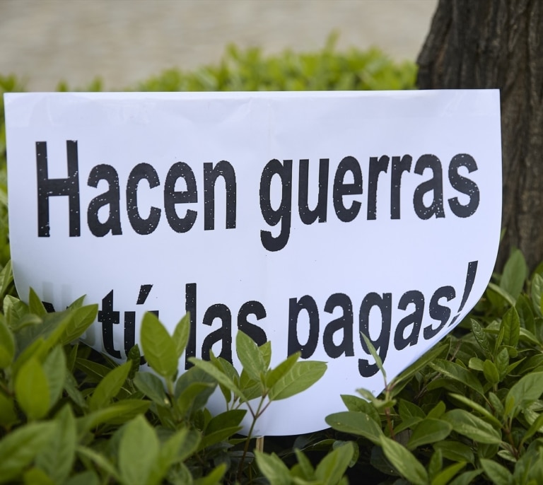 Tres viejas condiciones ante el demagógico 'No a la guerra'