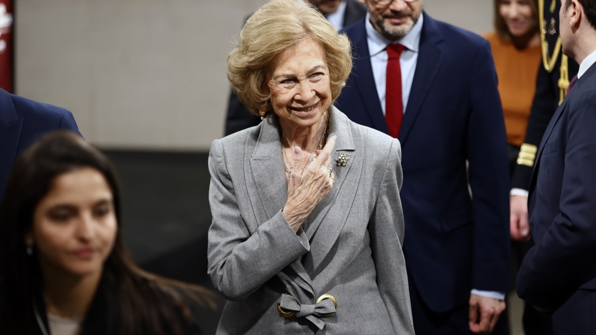 La Reina Sofía visita la Casa de la Radio, de RNE con motivo del 60º aniversario de Radio Clásica