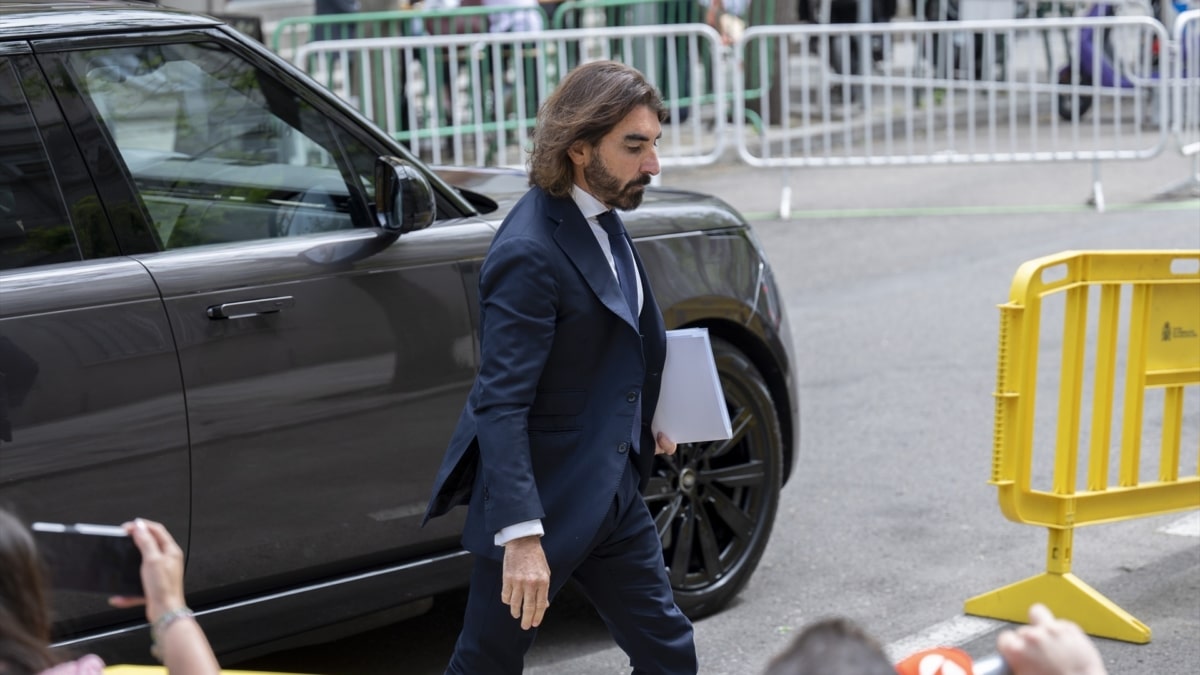 El ex de Air Europa, Javier Hidalgo, a su llegada al Tribunal Supremo, a 21 de abril de 2026.