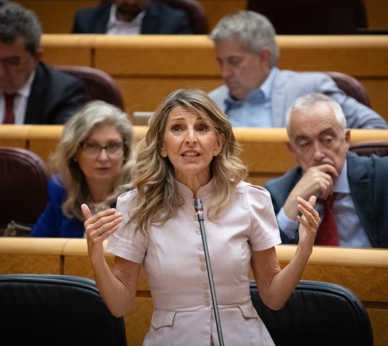 Díaz defiende que el SMI es un “suelo mínimo” y afirma que Cataluña puede subirlo ante la demanda de ERC
